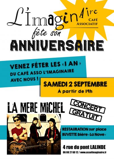 Anniversaire des 1an de L'IMAGINAIRE